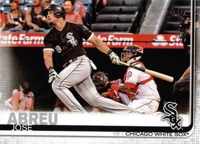 #46a Jose Abreu - Chicago White Sox - 2019 Topps Baseball