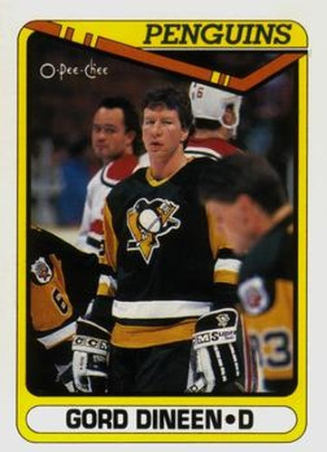 #470 Gord Dineen - Pittsburgh Penguins - 1990-91 O-Pee-Chee Hockey