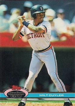 #470 Milt Cuyler - Detroit Tigers - 1991 Stadium Club Baseball