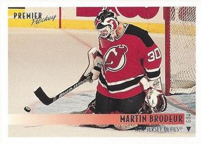 #470 Martin Brodeur - New Jersey Devils - 1994-95 Topps Premier Hockey