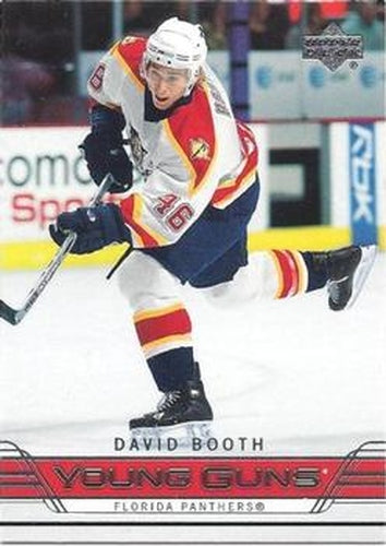 #470 David Booth - Florida Panthers - 2006-07 Upper Deck Hockey
