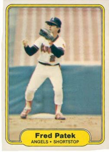 #471 Fred Patek - California Angels - 1982 Fleer Baseball