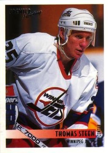 #471 Thomas Steen - Winnipeg Jets - 1994-95 O-Pee-Chee Premier Hockey