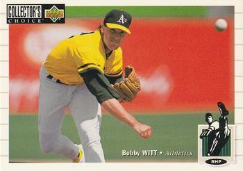 #471 Bobby Witt - Oakland Athletics - 1994 Collector's Choice Baseball
