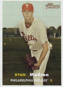 #471 Ryan Madson - Philadelphia Phillies - 2006 Topps Heritage Baseball