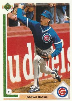 #471 Shawn Boskie - Chicago Cubs - 1991 Upper Deck Baseball