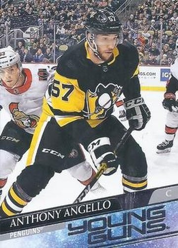 #472 Anthony Angello - Pittsburgh Penguins - 2020-21 Upper Deck Hockey