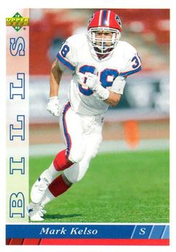#472 Mark Kelso - Buffalo Bills - 1993 Upper Deck Football