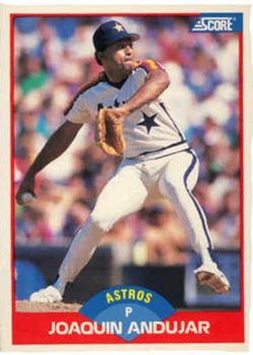 #472 Joaquin Andujar - Houston Astros - 1989 Score Baseball