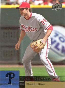 #472 Chase Utley - Philadelphia Phillies - 2009 Upper Deck Baseball