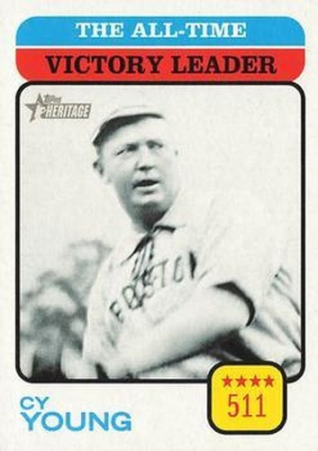 #472 Cy Young - Boston Red Sox - 2022 Topps Heritage Baseball