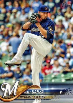 #472 Matt Garza - Milwaukee Brewers - 2018 Topps Baseball