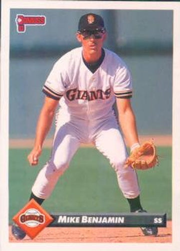 #472 Mike Benjamin - San Francisco Giants - 1993 Donruss Baseball