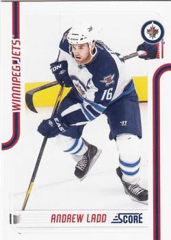 #472 Andrew Ladd - Winnipeg Jets - 2011-12 Score Hockey