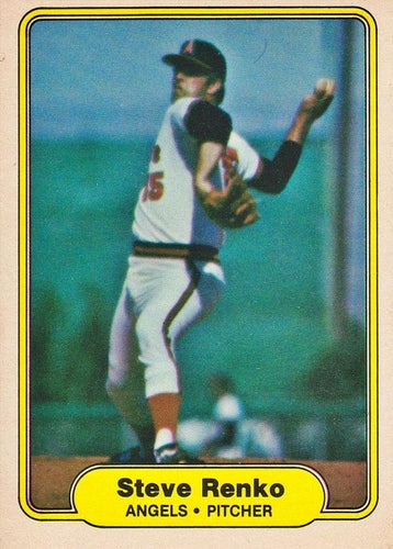 #472 Steve Renko - California Angels - 1982 Fleer Baseball