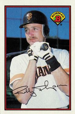#473 Robby Thompson - San Francisco Giants - 1989 Bowman Baseball