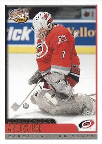 #473 Arturs Irbe - Carolina Hurricanes - 2003-04 Pacific Complete Hockey