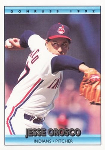 #473 Jesse Orosco - Cleveland Indians - 1992 Donruss Baseball