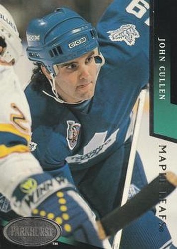 #473 John Cullen - Toronto Maple Leafs - 1993-94 Parkhurst Hockey