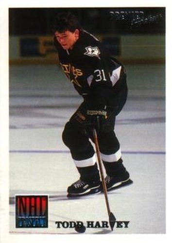 #473 Todd Harvey - Dallas Stars - 1994-95 O-Pee-Chee Premier Hockey