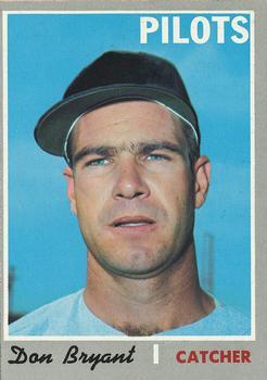 #473 Don Bryant - Seattle Pilots - 1970 Topps Baseball