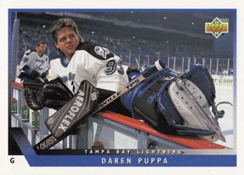 #473 Daren Puppa - Tampa Bay Lightning - 1993-94 Upper Deck Hockey