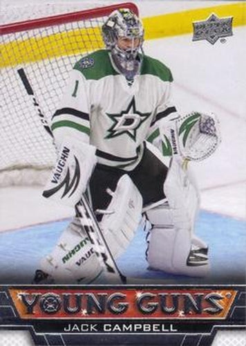 #473 Jack Campbell - Dallas Stars - 2013-14 Upper Deck Hockey