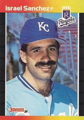 #474 Israel Sanchez - Kansas City Royals - 1989 Donruss Baseball