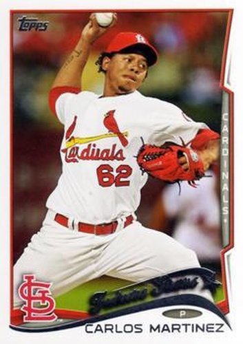 #474 Carlos Martinez - St. Louis Cardinals - 2014 Topps Baseball