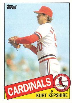 #474 Kurt Kepshire - St. Louis Cardinals - 1985 Topps Baseball