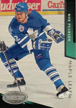#474 Rob Pearson - Toronto Maple Leafs - 1993-94 Parkhurst Hockey