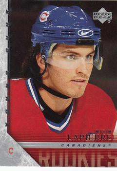 #474 Maxim Lapierre - Montreal Canadiens - 2005-06 Upper Deck Hockey
