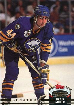 #475 Brad Miller - Ottawa Senators - 1992-93 Stadium Club Hockey