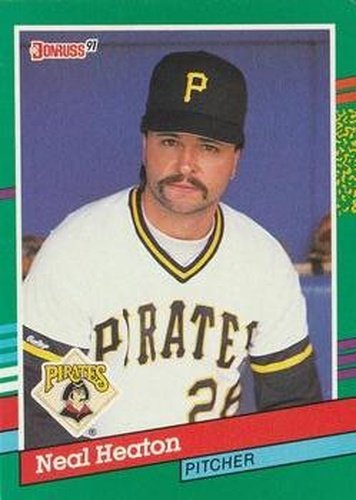 #475 Neal Heaton - Pittsburgh Pirates - 1991 Donruss Baseball