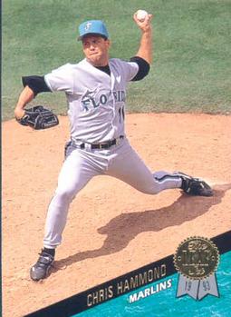 #475 Chris Hammond - Florida Marlins - 1993 Leaf Baseball