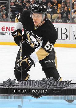 #475 Derrick Pouliot - Pittsburgh Penguins - 2014-15 Upper Deck Hockey