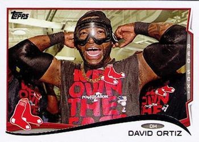 #475b David Ortiz - Boston Red Sox - 2014 Topps Baseball
