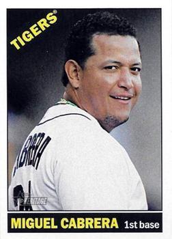 #475b Miguel Cabrera - Detroit Tigers - 2015 Topps Heritage Baseball