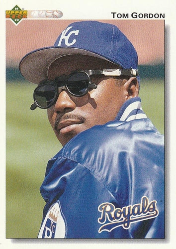 #476 Tom Gordon - Kansas City Royals - 1992 Upper Deck Baseball