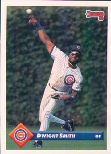 #476 Dwight Smith - Chicago Cubs - 1993 Donruss Baseball