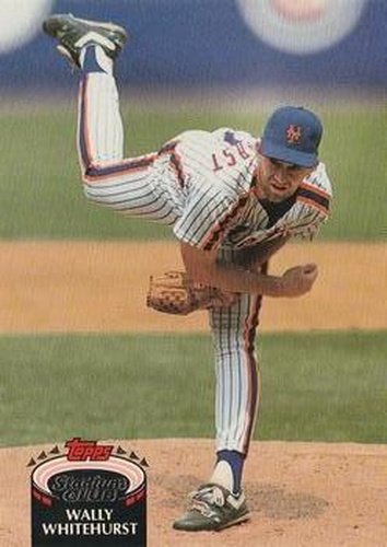 #476 Wally Whitehurst - New York Mets - 1992 Stadium Club Baseball