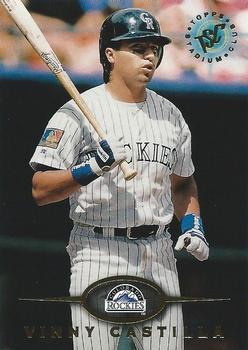 #476 Vinny Castilla - Colorado Rockies - 1995 Stadium Club Baseball