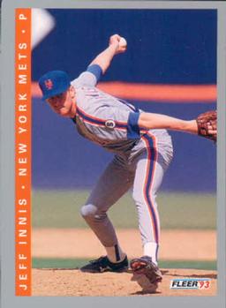 #476 Jeff Innis - New York Mets - 1993 Fleer Baseball