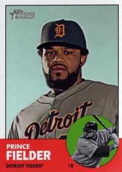 #476a Prince Fielder - Detroit Tigers - 2012 Topps Heritage Baseball