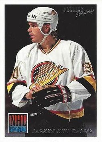 #477 Jassen Cullimore - Vancouver Canucks - 1994-95 Topps Premier Hockey