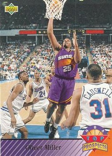 #477 Oliver Miller - Phoenix Suns - 1992-93 Upper Deck Basketball