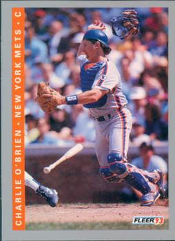 #478 Charlie O'Brien - New York Mets - 1993 Fleer Baseball
