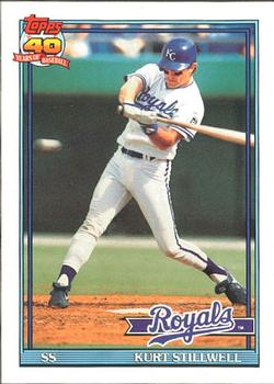 #478 Kurt Stillwell - Kansas City Royals - 1991 O-Pee-Chee Baseball