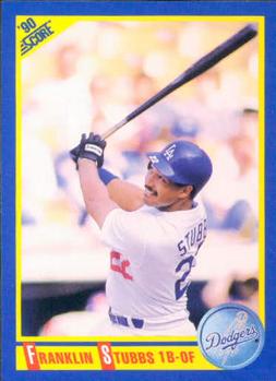 #478 Franklin Stubbs - Los Angeles Dodgers - 1990 Score Baseball