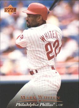 #478 Mark Whiten - Philadelphia Phillies - 1995 Upper Deck Baseball